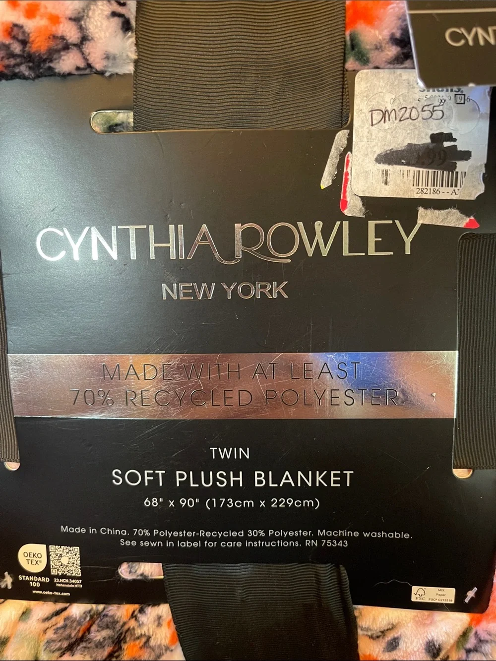 Halloween Themed Soft Plush Blanket - Cynthia Rowley